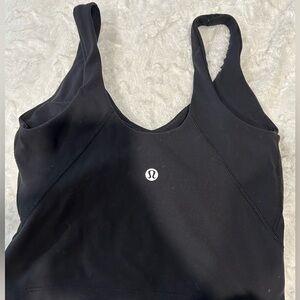 Lululemon black align tank size 0